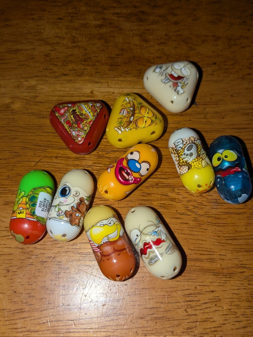Mighty Beanz Vintage Collectible Toy Lot Bundle of 10 - Picture 2 of 3